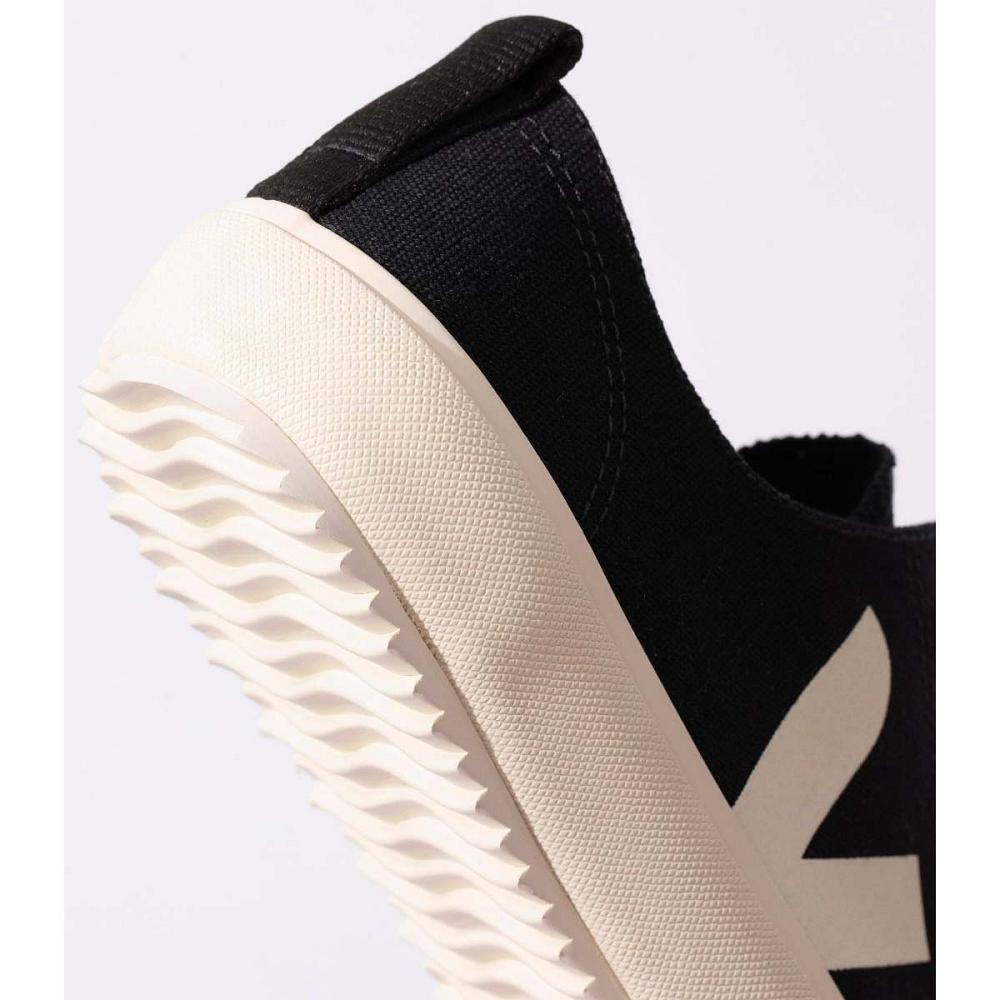 Veja NOVA CANVAS Schoenen Dames Zwart | BE 479WNB